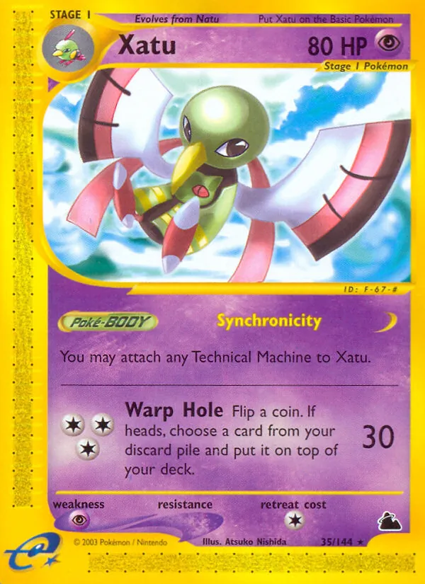 Xatu #35 – Skyridge card