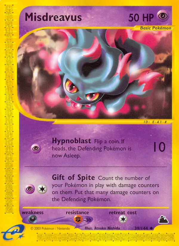 Misdreavus #39 – Skyridge card