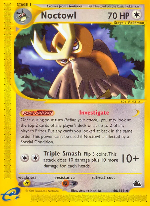 Noctowl #40 – Skyridge card
