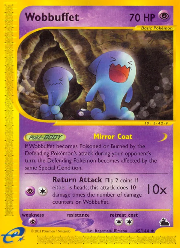 Wobbuffet #45 – Skyridge card