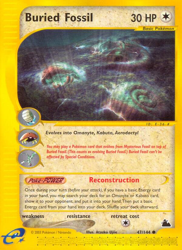 Buried Fossil #47 – Skyridge card