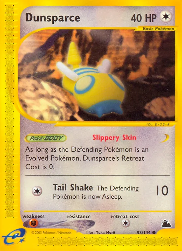 Dunsparce #53 – Skyridge card