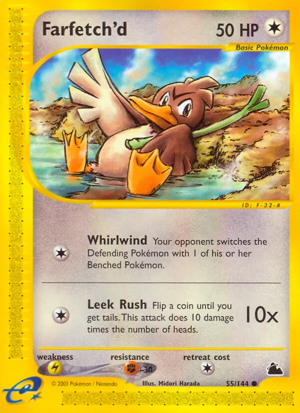 Farfetch'd #55 – Skyridge card
