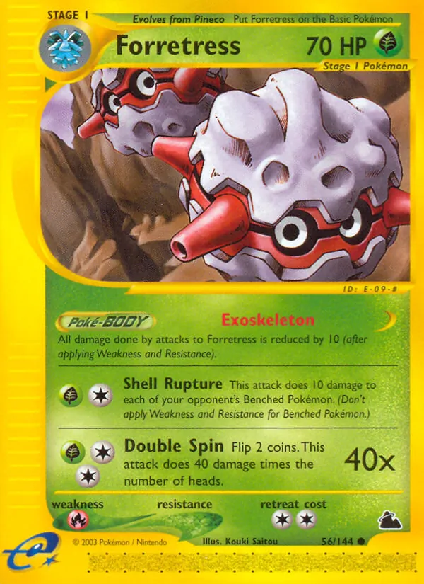 Forretress #56 – Skyridge card