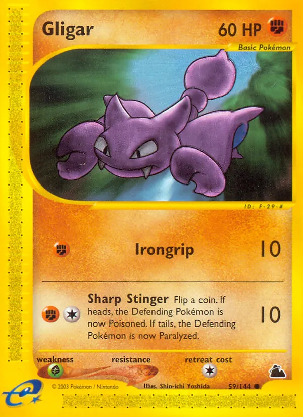 Gligar #59 – Skyridge card