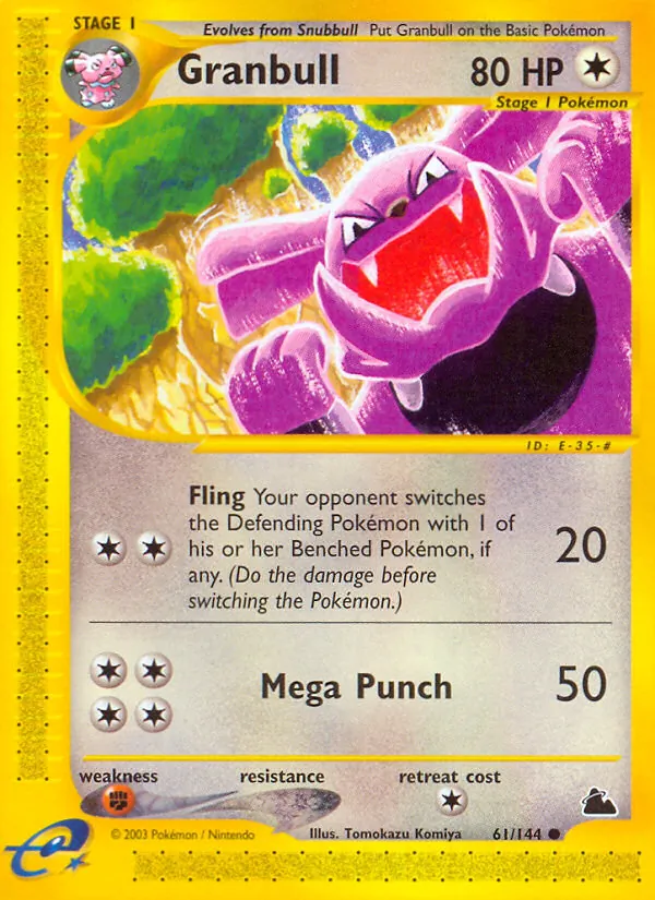 Granbull #61 – Skyridge card