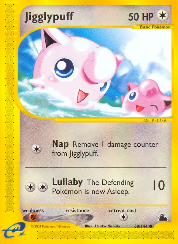Jigglypuff #68 – Skyridge card