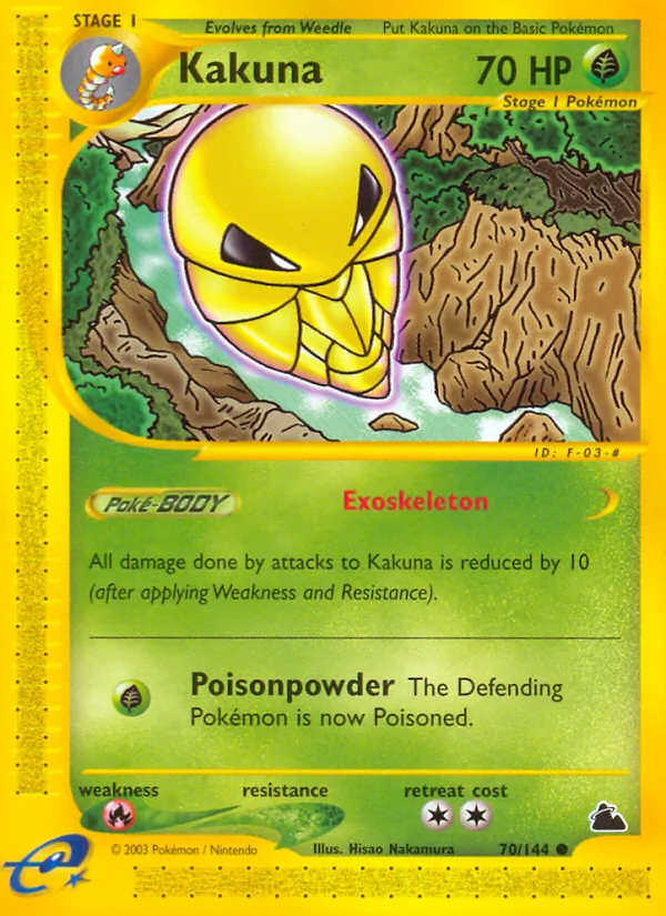Kakuna #70 – Skyridge card