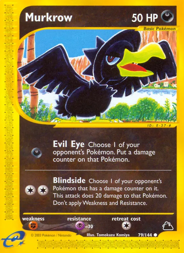 Murkrow #79 – Skyridge card