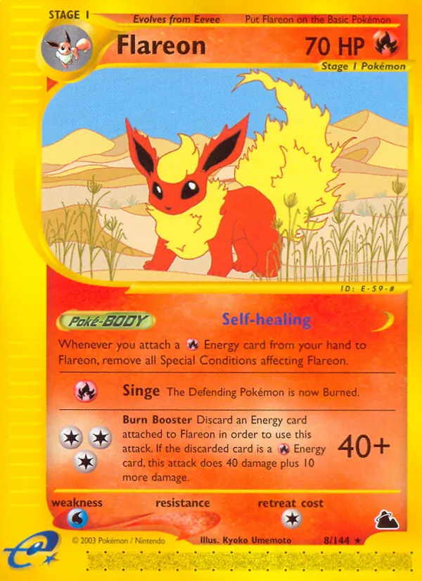 Flareon #8 – Skyridge card