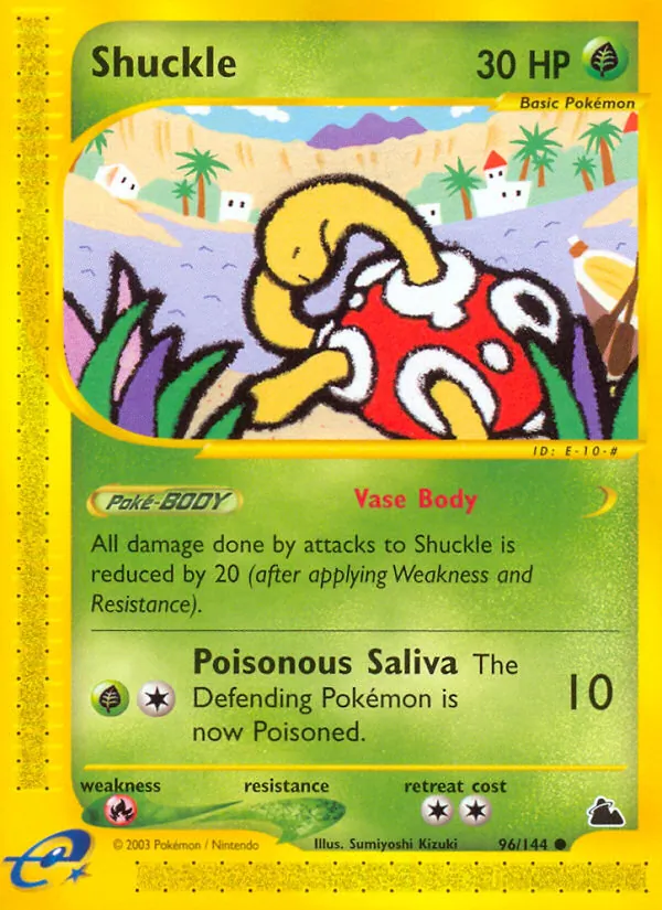 Shuckle #96 – Skyridge card