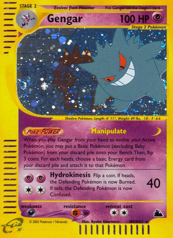 Gengar #H09 – Skyridge card