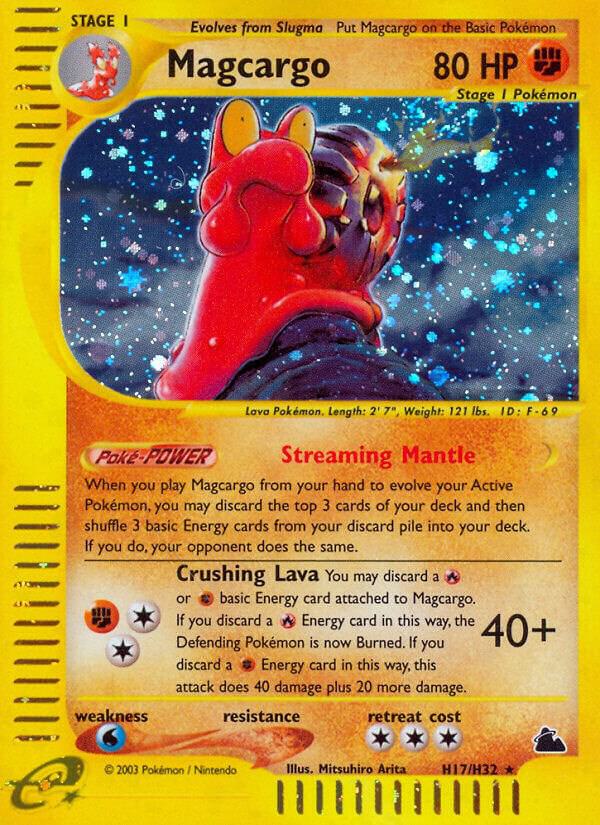 Magcargo #H17 – Skyridge card