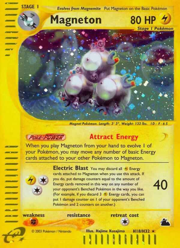 Magneton #H18 – Skyridge card