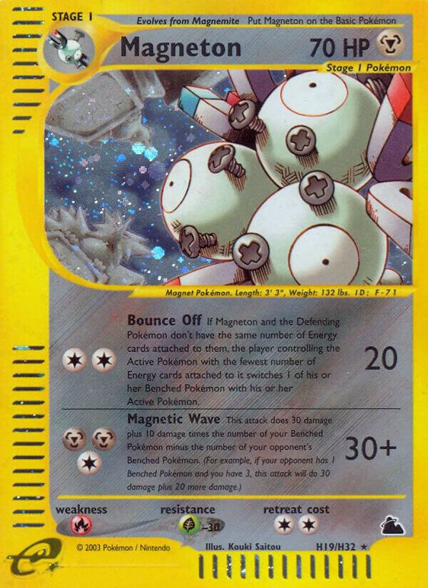 Magneton #H19 – Skyridge card