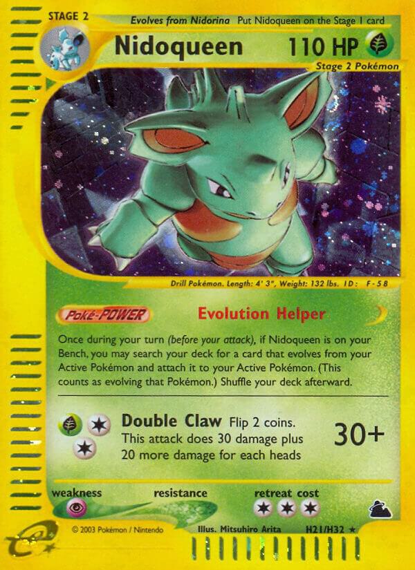 Nidoqueen #H21 – Skyridge card