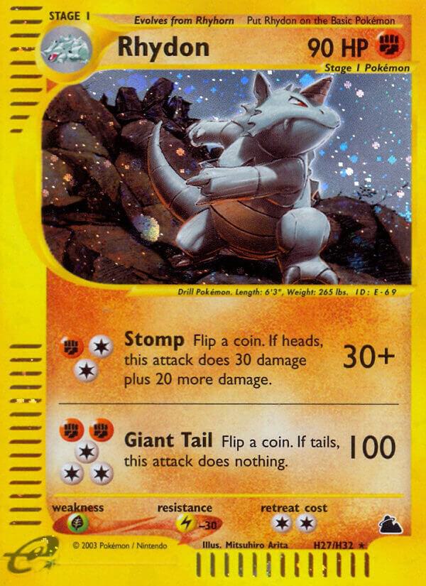 Rhydon #H27 – Skyridge card