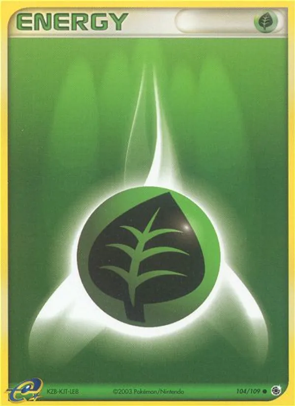 Grass Energy #104 – Ruby & Sapphire card