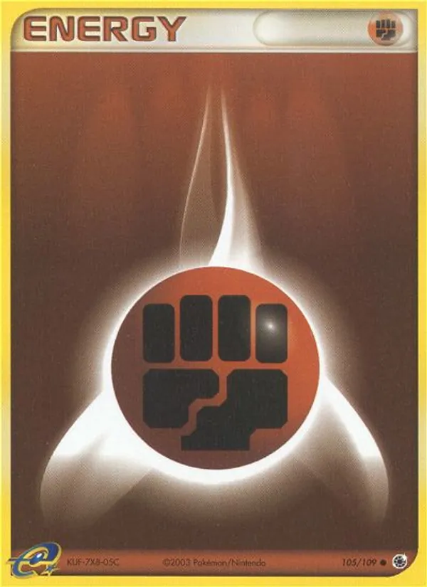 Fighting Energy #105 – Ruby & Sapphire card