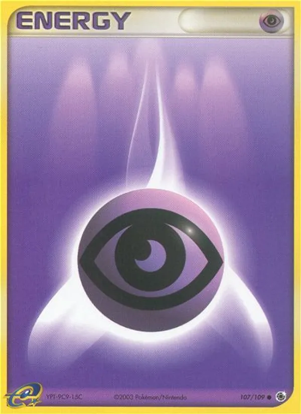 Psychic Energy #107 – Ruby & Sapphire card