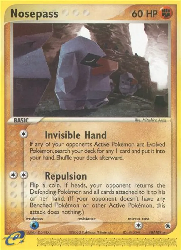Nosepass #18 – Ruby & Sapphire card