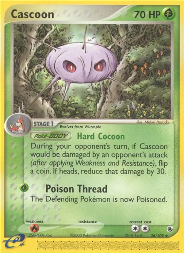 Cascoon #26 – Ruby & Sapphire card
