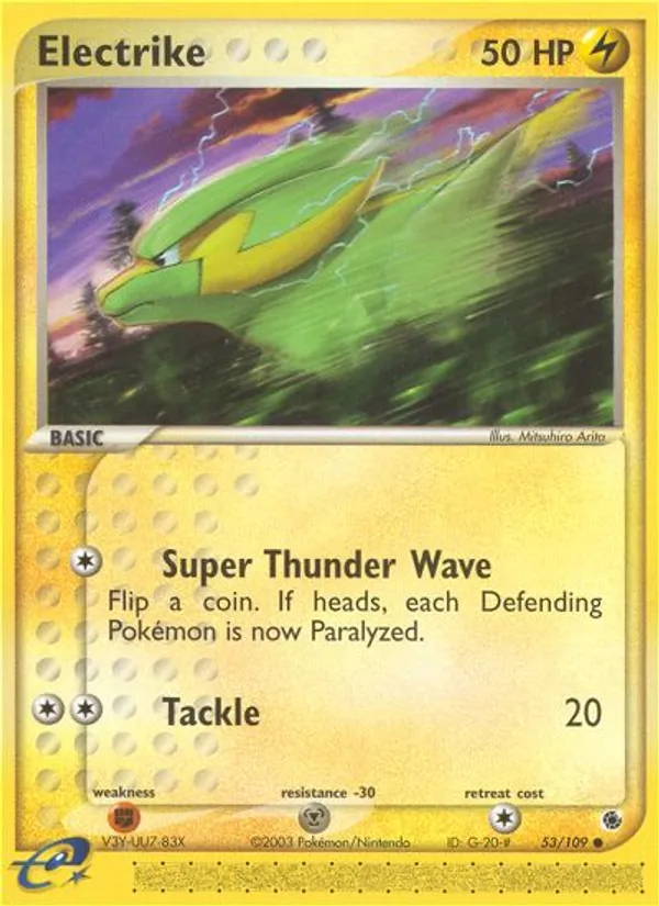 Electrike #53 – Ruby & Sapphire card
