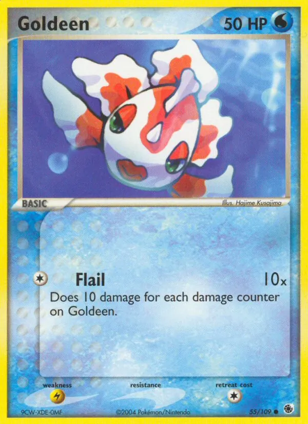 Goldeen #55 – Ruby & Sapphire card