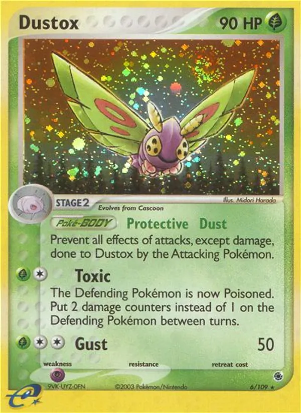 Dustox #6 – Ruby & Sapphire card