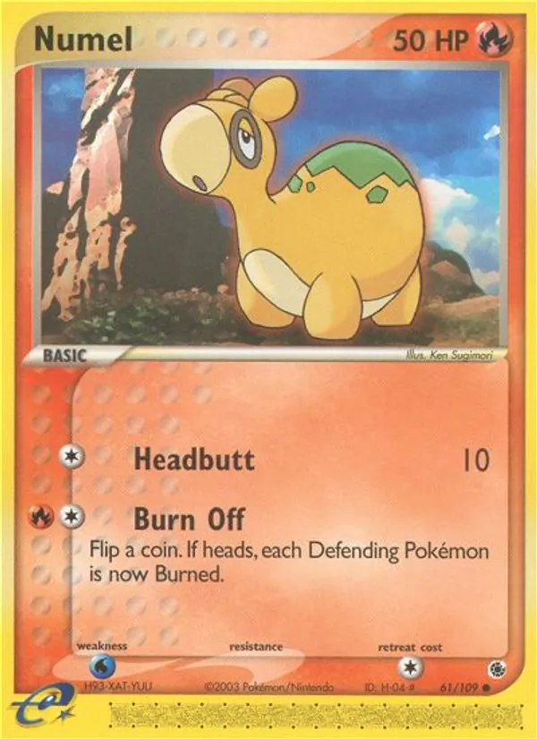 Numel #61 – Ruby & Sapphire card