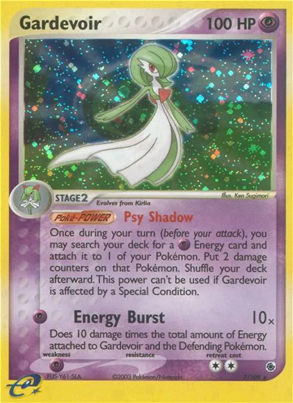Gardevoir #7 – Ruby & Sapphire card