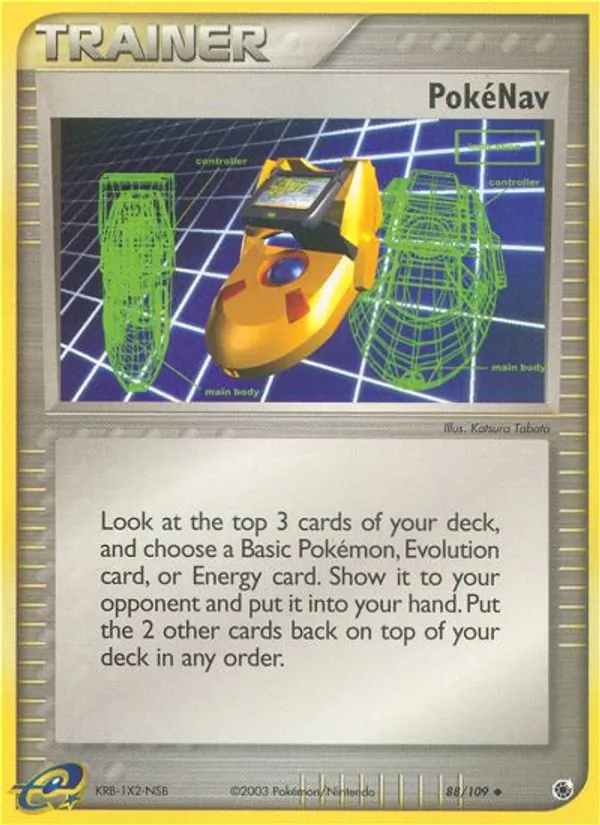 PokéNav #88 – Ruby & Sapphire card