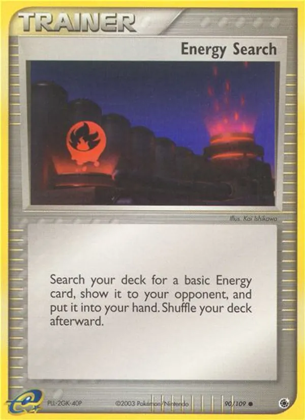 Energy Search #90 – Ruby & Sapphire card