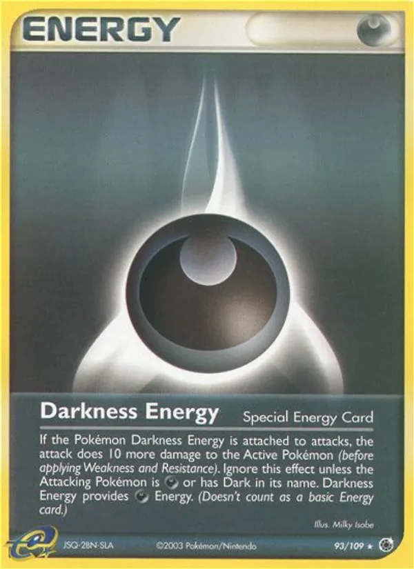 Darkness Energy #93 – Ruby & Sapphire card