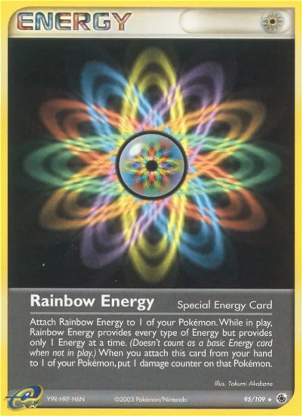 Rainbow Energy #95 – Ruby & Sapphire card