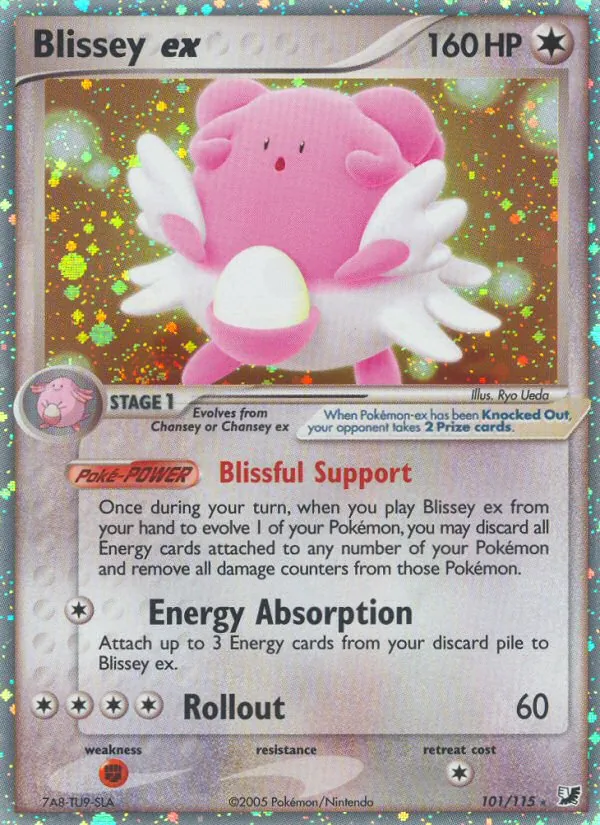 Blissey ex #101 – Unseen Forces card