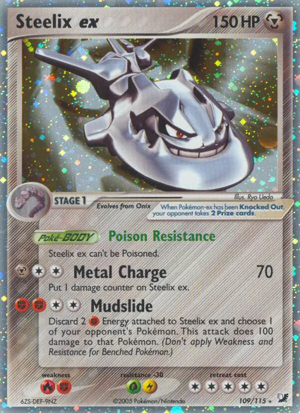 Steelix ex #109 – Unseen Forces card