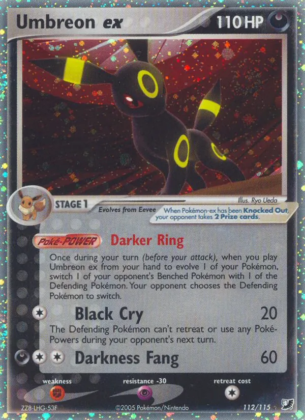 Umbreon ex #112 – Unseen Forces card