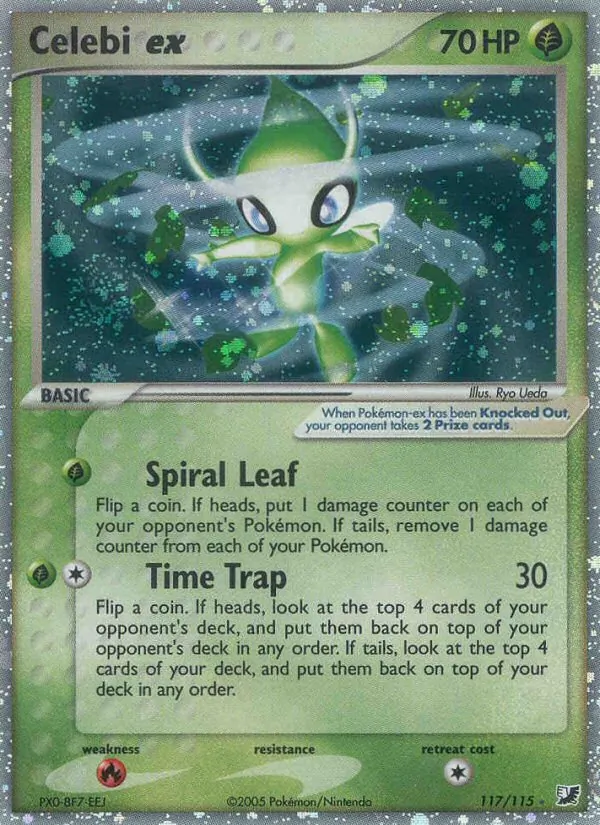 Celebi ex #117 – Unseen Forces card