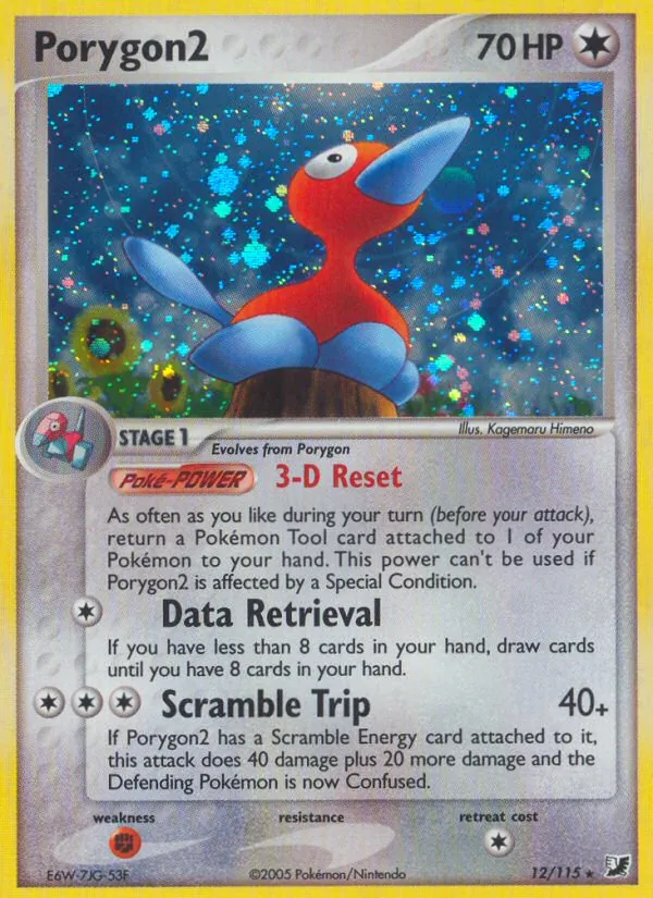 Porygon2 #12 – Unseen Forces card