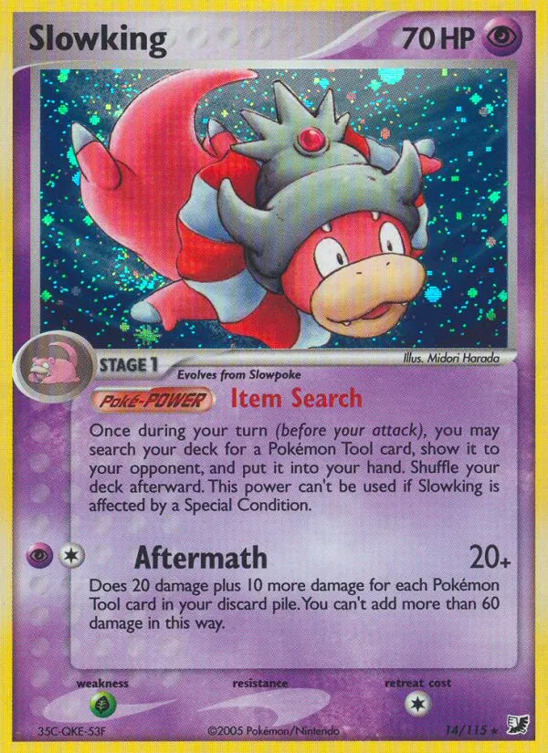 Slowking #14 – Unseen Forces card