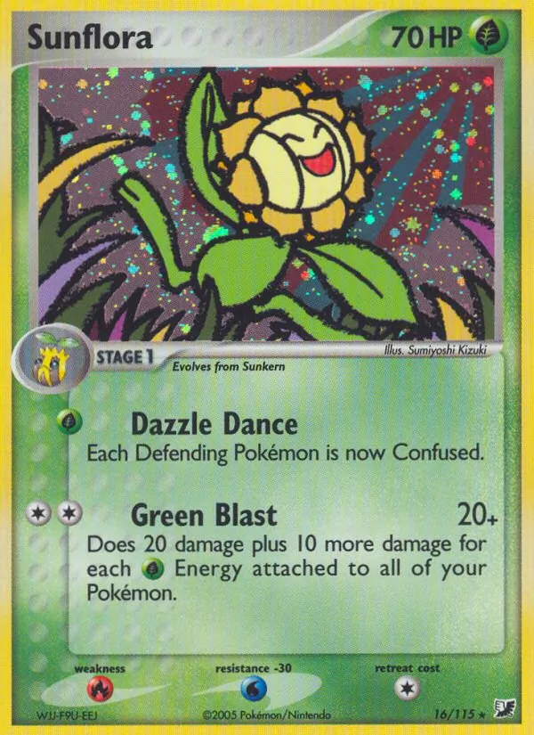 Sunflora #16 – Unseen Forces card