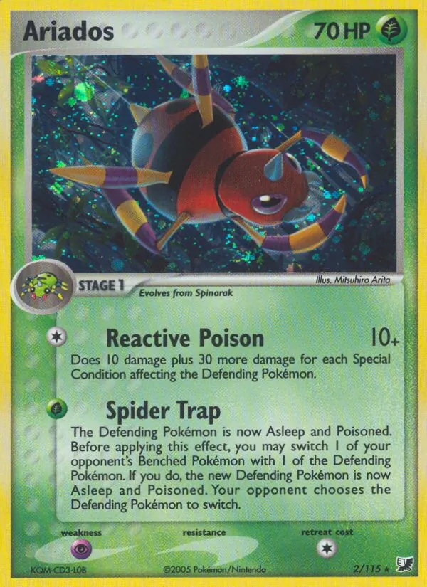 Ariados #2 – Unseen Forces card