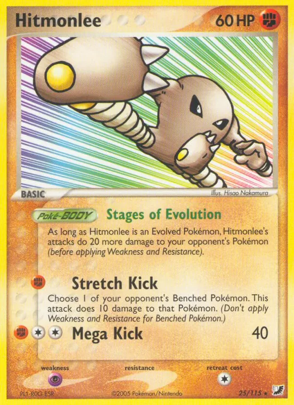 Hitmonlee #25 – Unseen Forces card