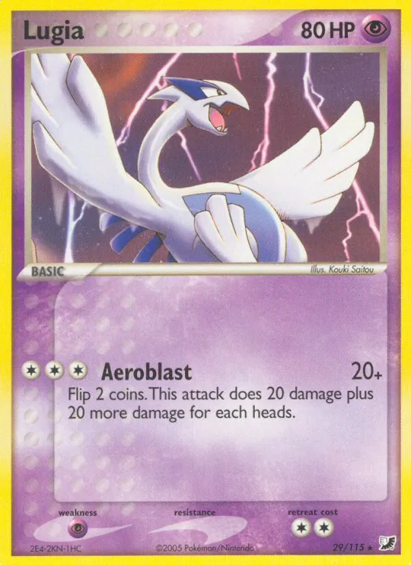 Lugia #29 – Unseen Forces card