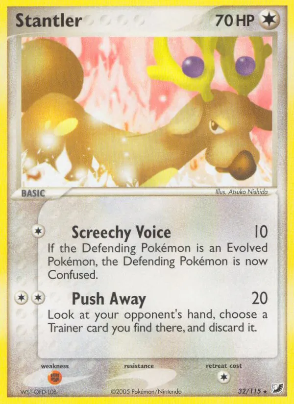 Stantler #32 – Unseen Forces card
