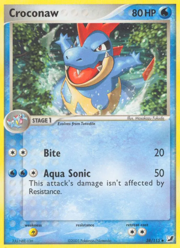Croconaw #38 – Unseen Forces card
