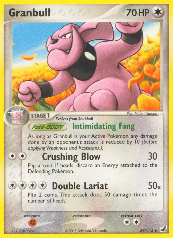 Granbull #39 – Unseen Forces card