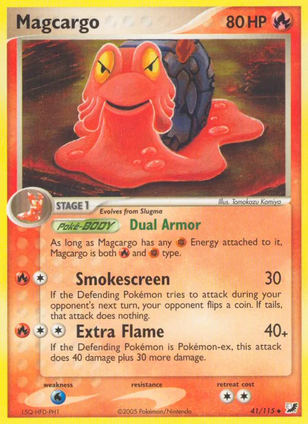 Magcargo #41 – Unseen Forces card