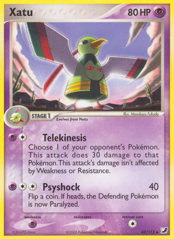 Xatu #49 – Unseen Forces card